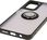Bizon Etui Z Uchwytem Na Palec Case Hybrid Ring Do Motorola Moto G35 5G Przydymione Czarną Ramką - zdjęcie 4