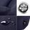 Beddog Legowisko Kanapa Dla Psa Średnie 70X55 Wodoodporne Zara M Navy Blue Pianka - zdjęcie 6