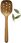 Eva Solo Łyżka Perforowana Nordic Kitchen 29cm Brązowy Bambus - zdjęcie 2