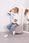 Bluza ocieplana Malibu ecru+mocca - zdjęcie 5