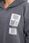 Bluza z kapturem z naszywkami grafitowa - zdjęcie 2