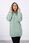 Bluza z kapturem z naszywkami ciemno miętowa - zdjęcie 6