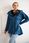 Bluza ocieplana z dłuższym tyłem i kieszeniami jeans - zdjęcie 2