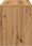 vidaXL Taboret Toaletowy Artisan Oak 70X35X45 Cm Drewno Klejone (857042) - zdjęcie 4