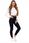 Legginsy Damskie z WYsokim Stanem Czarne Klasyczne Getry Fit MORAJ S/M - zdjęcie 6