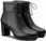 Botki damskie Clarks London Rain czarne skórzane wodoodporne 36 - zdjęcie 5