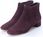 CLARKS Botki damskie Orabella Ruby fioletowe zamszowe wsuwane 35,5 - zdjęcie 2