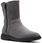 Botki Clarks Un Elda Mid szare skórzane 39,5 - zdjęcie 3