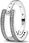 Pandora jewels mod. signature logo & pave double band ring size 54 - zdjęcie 1