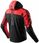 Odzież motocyklowa Rebelhorn Kurtka Tekstylna Slash Spider Czarny Czerwony Softshell - zdjęcie 6