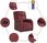 Zakito Home Fotel Masujący Rozkładany Comfort Red 77x95x99cm (ZH373533) - zdjęcie 3