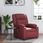 Zakito Home Fotel Masujący Rozkładany Comfort Red 77x95x99cm (ZH373533) - zdjęcie 7