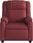 Zakito Home Fotel Masujący Rozkładany Comfort Red 77x95x99cm (ZH373533) - zdjęcie 9