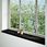 Parapet vidaXL Parapet Ciemnobrązowy 140x30x2Cm Lite Drewno Dębowe 2szt. 4009195 - zdjęcie 3