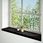 Parapet vidaXL Parapet Ciemnobrązowy 100x30x2cm Lite Drewno Dębowe 2szt. 4009192 - zdjęcie 5
