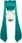 Peruki Peruka Cosplay Anime Andrzejki Hatsune Miku Z Grzywką Niebieska Cos - zdjęcie 3