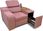 Fotel Rose 1 z relaxem elektrycznym oraz barkiem 120/100 cm - zdjęcie 3