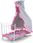Milly Mally Łóżeczko-Kołyska dla lalek Lily z baldachimem długość 47cm Prestige Pink - zdjęcie 6
