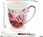 Queen Isabell Zestaw Dwóch Kubków Porcelanowych 300ml Róże (W23P1003931) - zdjęcie 2
