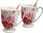 Queen Isabell Zestaw Dwóch Kubków Porcelanowych 300ml Róże (W23P1003931) - zdjęcie 5