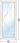 Dobreokna24 Okno Pcv Standard 865x2095mm Ru Antracyt 2-Szybowe - zdjęcie 2