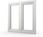 Dobreokna24 Okno Pcv Standard 1165x1435mm R/Ru Antracyt 2-Szybowe - zdjęcie 3