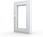 Dobreokna24 Okno Pcv Standard 565x835mm Uchylne Białe 3-Szybowe - zdjęcie 6