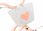 Koszyk Na Rower Sun Baby Cj03.020.03 Plastikowy Biało-Morelowy - zdjęcie 5