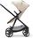 Wózek Kinderkraft Newly Mink Pro Beżowy Głęboko Spacerowy + Fotelik + Baza - zdjęcie 4