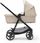 Wózek Kinderkraft Newly Mink Pro Beżowy Głęboko Spacerowy + Fotelik + Baza - zdjęcie 3