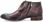 Eleganckie buty męskie zimowe - LEADER 084A-704 BORDOWE - zdjęcie 2