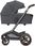 Wózek Maxi-Cosi Fame 4w1 + MC Pebble 360 Pro 2 + Familyfix 360 Pro – Twillic Graphite - zdjęcie 4