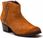 CLARKS Botki damskie Maypearl Fawn brązowe skórzane na zamek 40 - zdjęcie 5