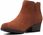 Botki damskie brązowe skórzane Clarks Adreena Flora 41,5 - zdjęcie 4