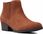 Botki damskie brązowe skórzane Clarks Adreena Flora 41 - zdjęcie 3