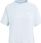 adidas Koszulka Damska Essentials 3 Stripes Single Jersey Crop Top Błękitna Is1568 - zdjęcie 3