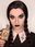 peruka Wednesday Addams Czarna dla kobiet i dziewcząt, naturalny wygląd - zdjęcie 6