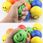Perfect 12X Piłka Piankowa Smile Kolorowa Zabawka Soft Antystres Lekka Miękka 6Cm - zdjęcie 5