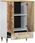vidaXL Komoda Wysoka 60X33,5X100Cm Drewno Lite Mango (4018694) - zdjęcie 3