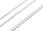 Intergold Srebrny łańcuszek nierodowany pancerka pr. 925 60 cm - zdjęcie 3
