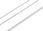 Intergold Srebrny łańcuszek rodowany Próby 925 45 cm - zdjęcie 2