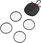 Filtr do obiektywu Zestaw filtrów dyfuzyjnych SmallRig 4652 White Diffusion Filter Kit - zdjęcie 3