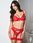 Komplet ALIOSA SET Kolor: red | Rozmiar: XXL/3XL - zdjęcie 5