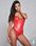 Body ALIOSA TEDDY Kolor: red | Rozmiar: L/XL - zdjęcie 2