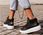 Czarne botki z kłódką sneakersy rozmiar 37 - zdjęcie 2