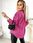 Elegancka KOSZULA DAMSKA bluzka stylowa modna oversize guziki - zdjęcie 2