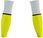 Compressport Rękawki Kompresyjne Armforce Ultralight White/Safe Yellow - zdjęcie 2