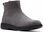 Botki Clarks Un Elda Lo szare skórzane 39 - zdjęcie 5