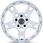 Felga Black Rhino KLAUE 18x8 5x130 MATTE SILVER - zdjęcie 3