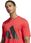 Koszulka męska adidas ESSENTIALS BIG LOGO czerwona JE8934 - zdjęcie 4